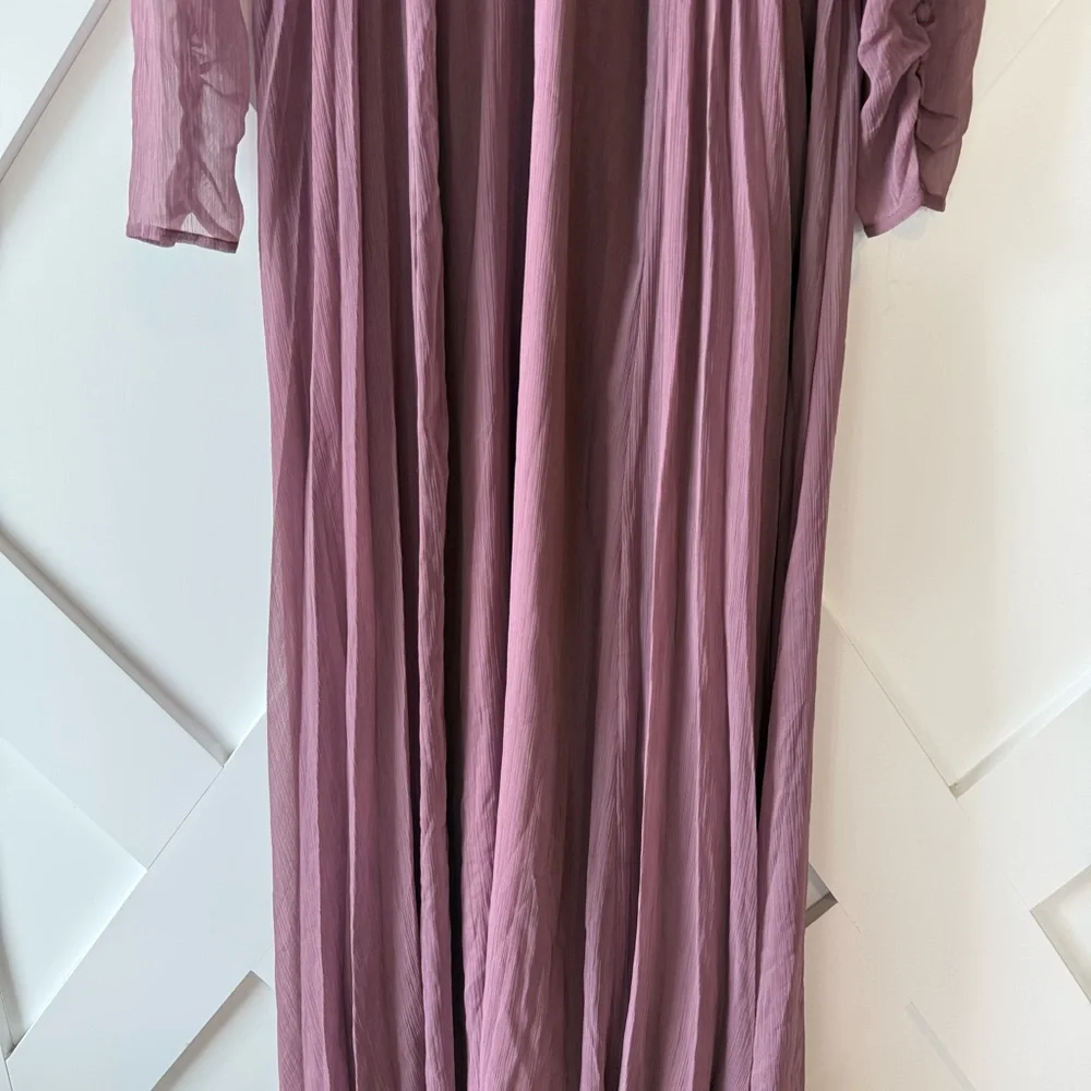 ASOS Design bridesmaid ruched waist maxi dress - Picture 7 of 11